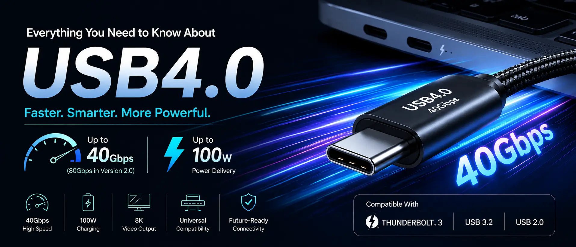 USB4.0 Explained: The Future of High-Speed Connectivity – ELFESOUL