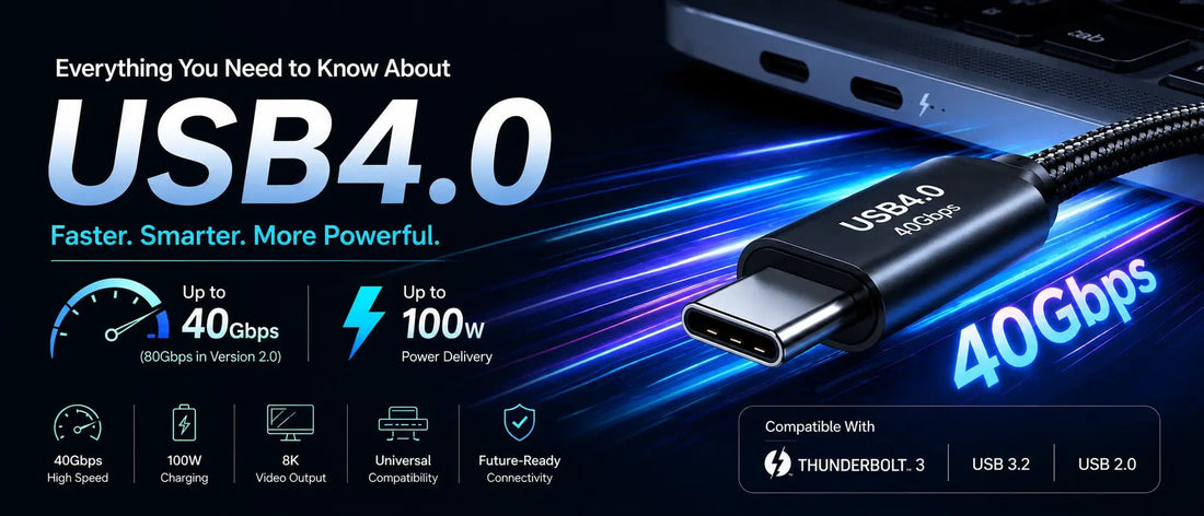 USB4.0 Explained: The Future of High-Speed Connectivity - ELFESOUL