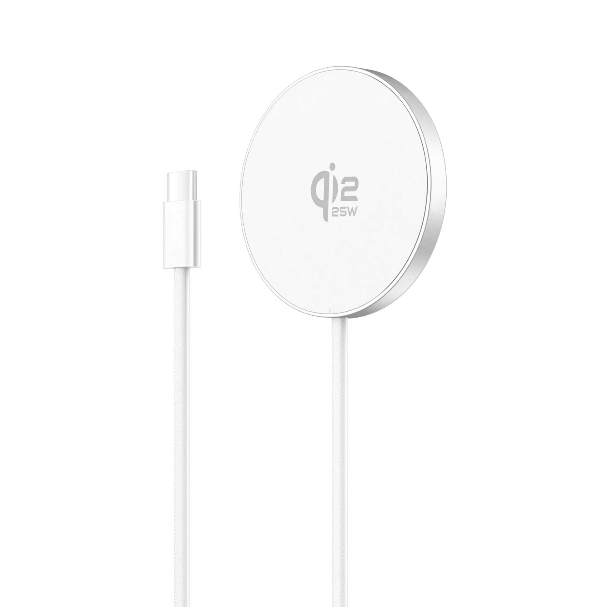 ELFESOUL 25W Magnetic Wireless Fast Charging Pad (2-Pack, 4ft Braided Cable) - ELFESOUL