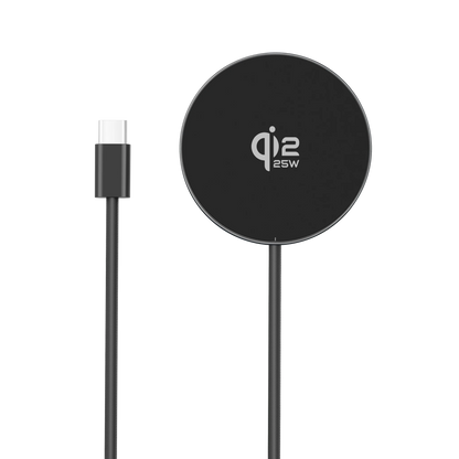 ELFESOUL 25W Magnetic Wireless Fast Charging Pad (2-Pack, 4ft Braided Cable) - ELFESOUL