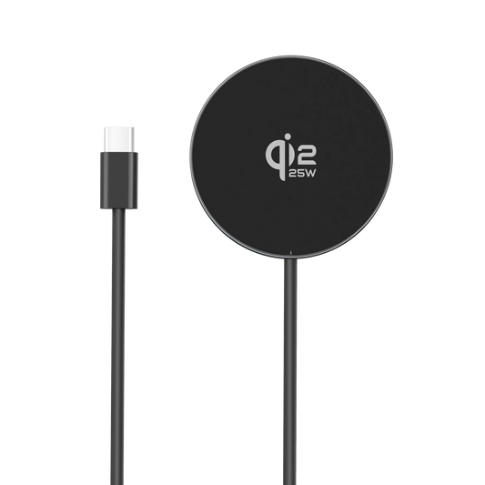 ELFESOUL 25W Magnetic Wireless Fast Charging Pad (2-Pack, 4ft Braided Cable) - ELFESOUL