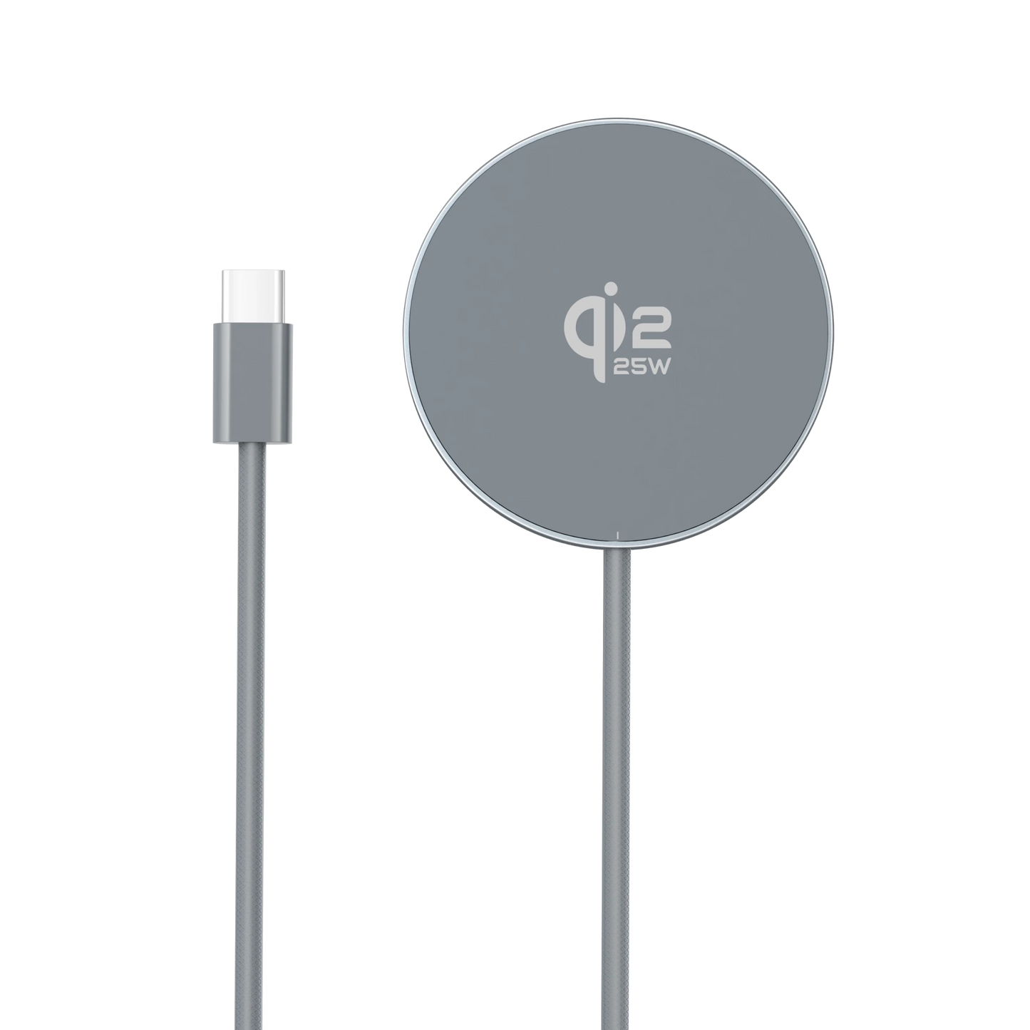 ELFESOUL 25W Magnetic Wireless Fast Charging Pad (2-Pack, 4ft Braided Cable) - ELFESOUL