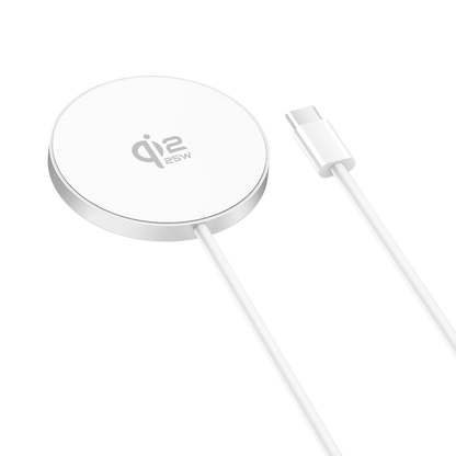 ELFESOUL 25W Magnetic Wireless Fast Charging Pad (2-Pack, 4ft Braided Cable) - ELFESOUL