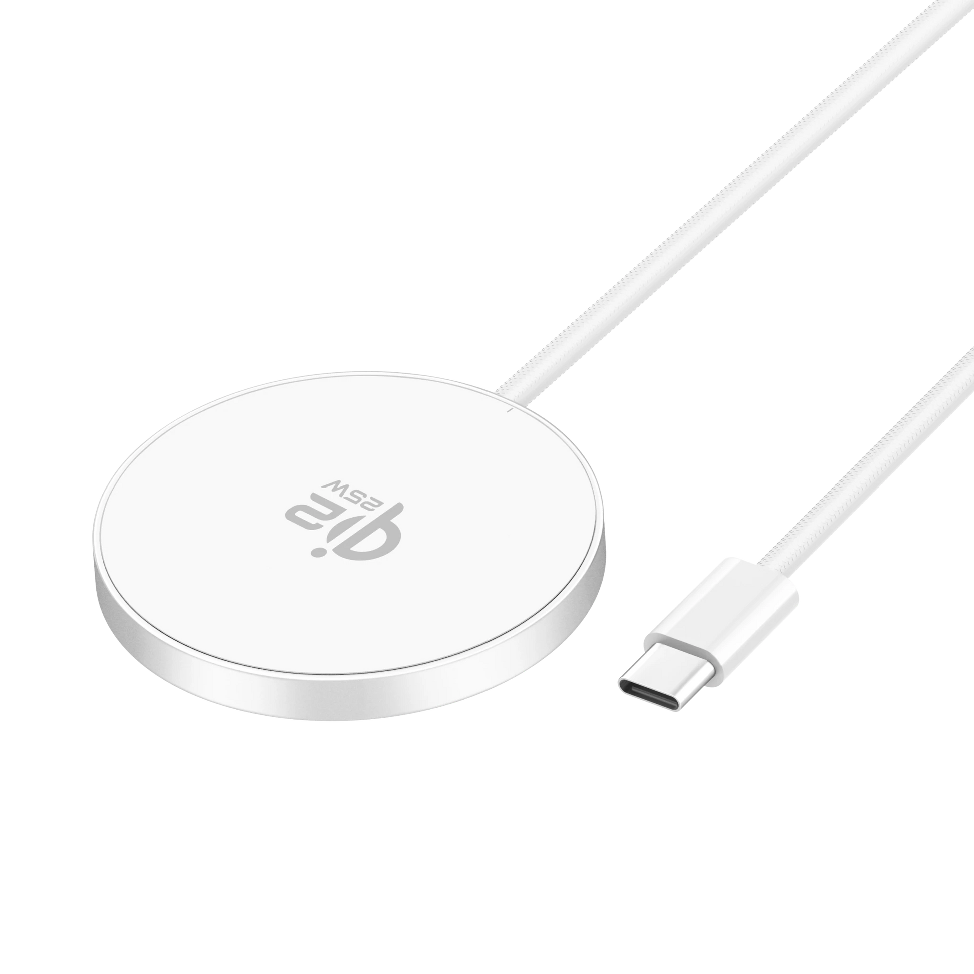 ELFESOUL 25W Magnetic Wireless Fast Charging Pad (2-Pack, 4ft Braided Cable) - ELFESOUL