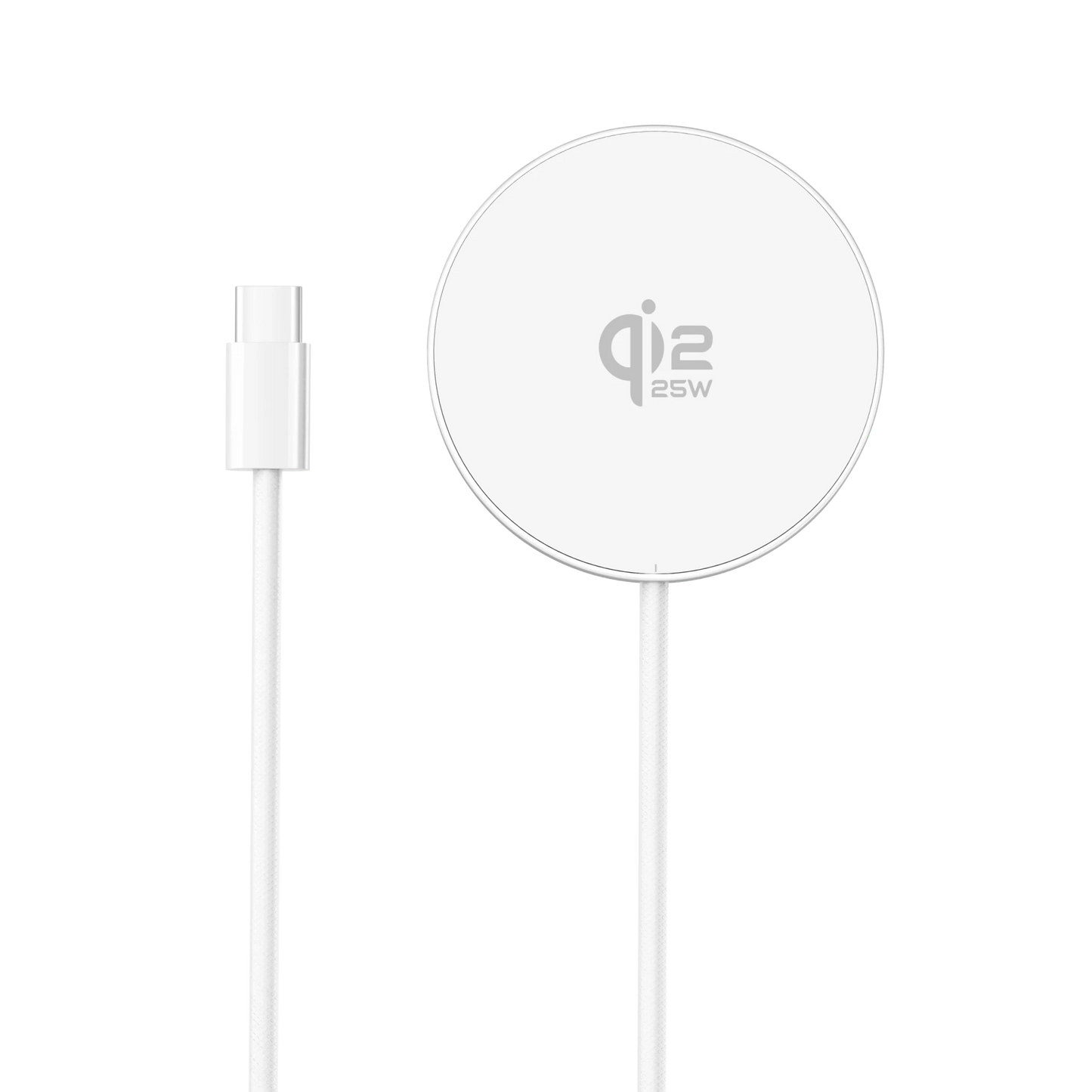 ELFESOUL 25W Magnetic Wireless Fast Charging Pad (2-Pack, 4ft Braided Cable) - ELFESOUL