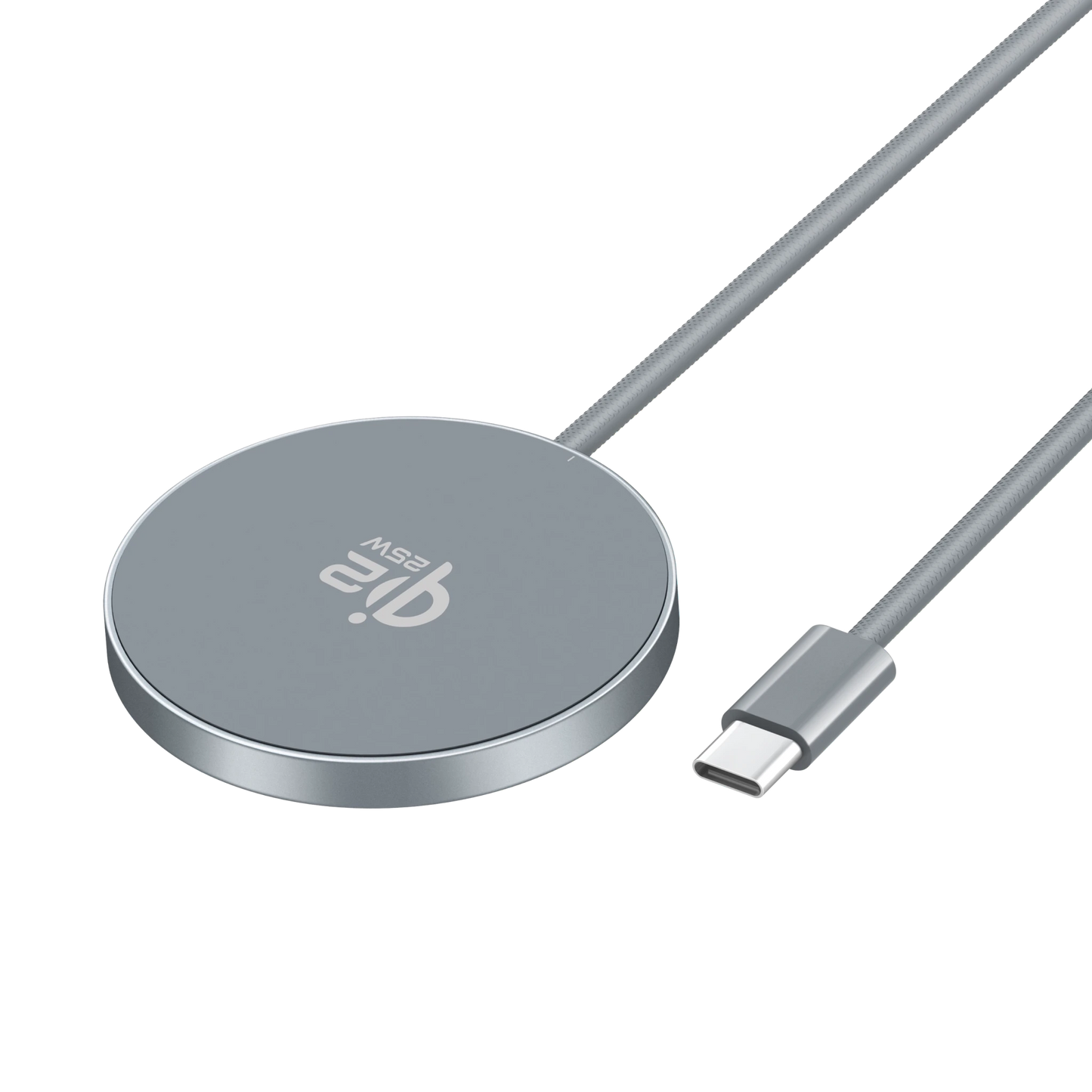 ELFESOUL 25W Magnetic Wireless Fast Charging Pad (2-Pack, 4ft Braided Cable) - ELFESOUL