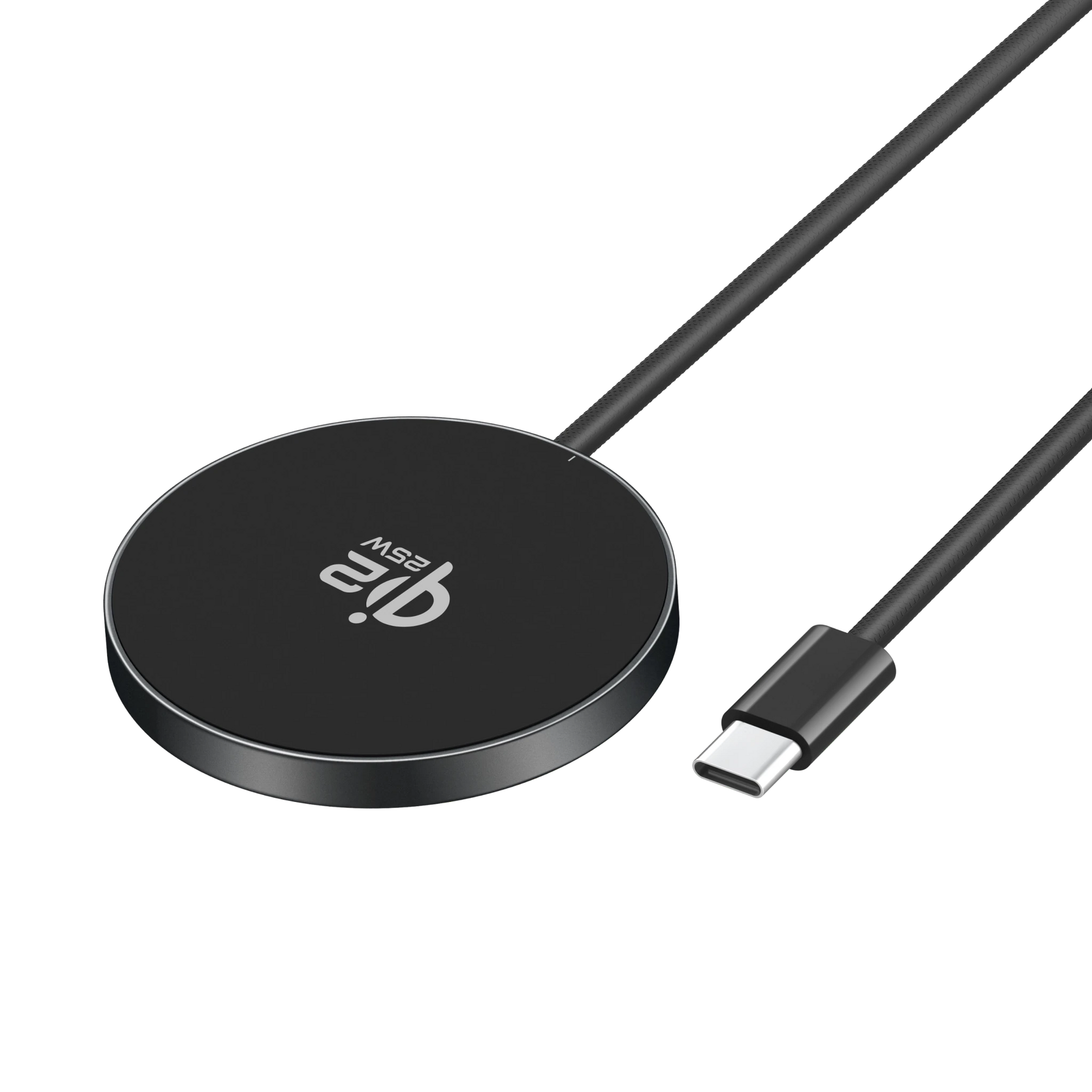 ELFESOUL 25W Magnetic Wireless Fast Charging Pad (2-Pack, 4ft Braided Cable) - ELFESOUL