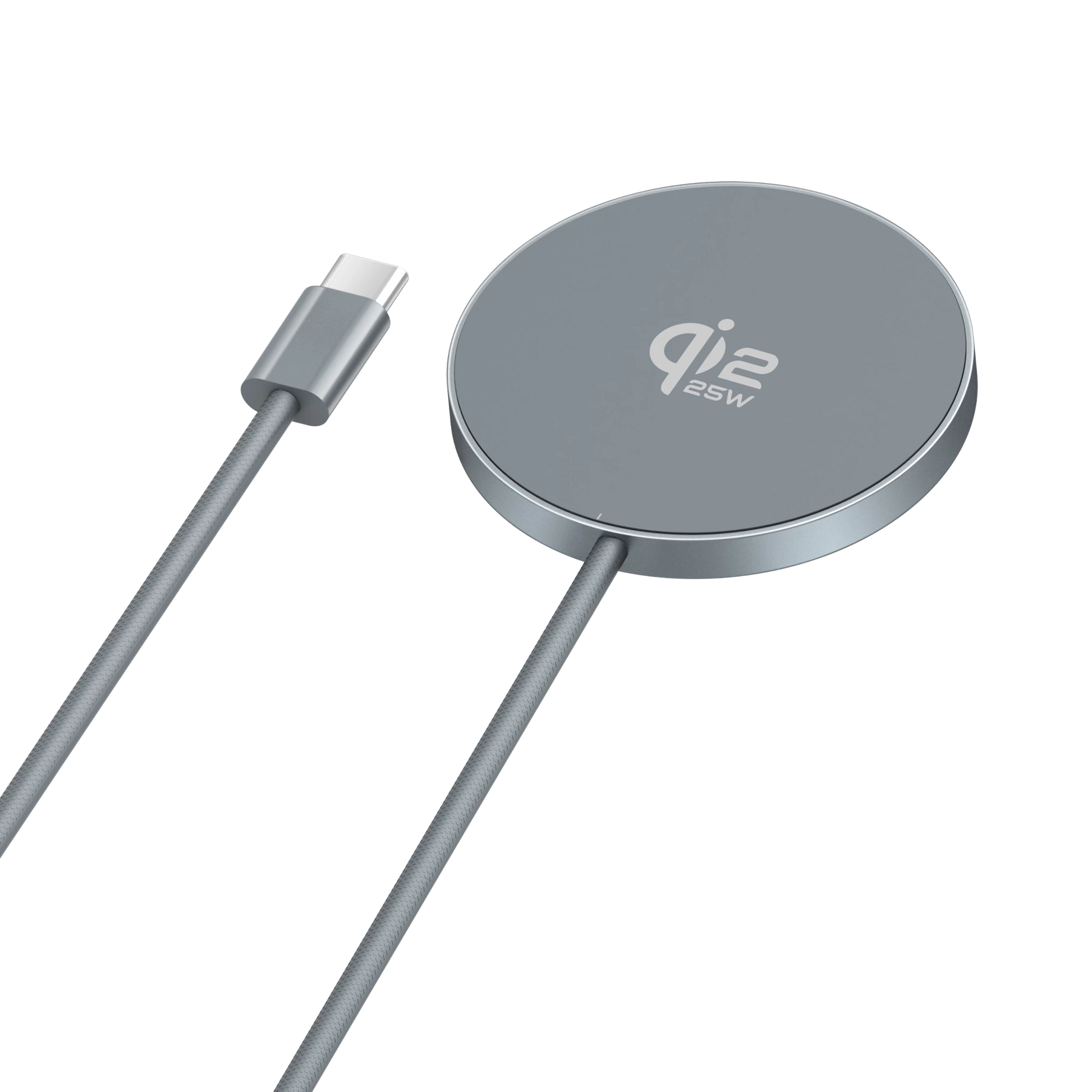 ELFESOUL 25W Magnetic Wireless Fast Charging Pad (2-Pack, 4ft Braided Cable) - ELFESOUL