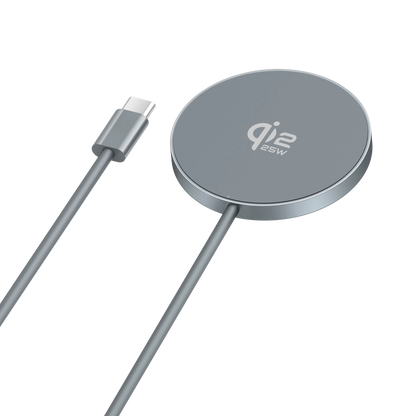 ELFESOUL 25W Magnetic Wireless Fast Charging Pad (2-Pack, 4ft Braided Cable) - ELFESOUL
