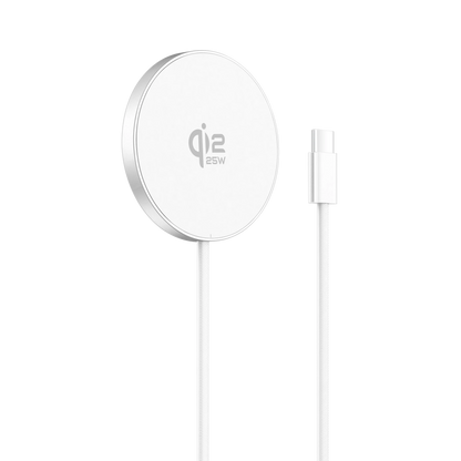ELFESOUL 25W Magnetic Wireless Fast Charging Pad (2-Pack, 4ft Braided Cable) - ELFESOUL
