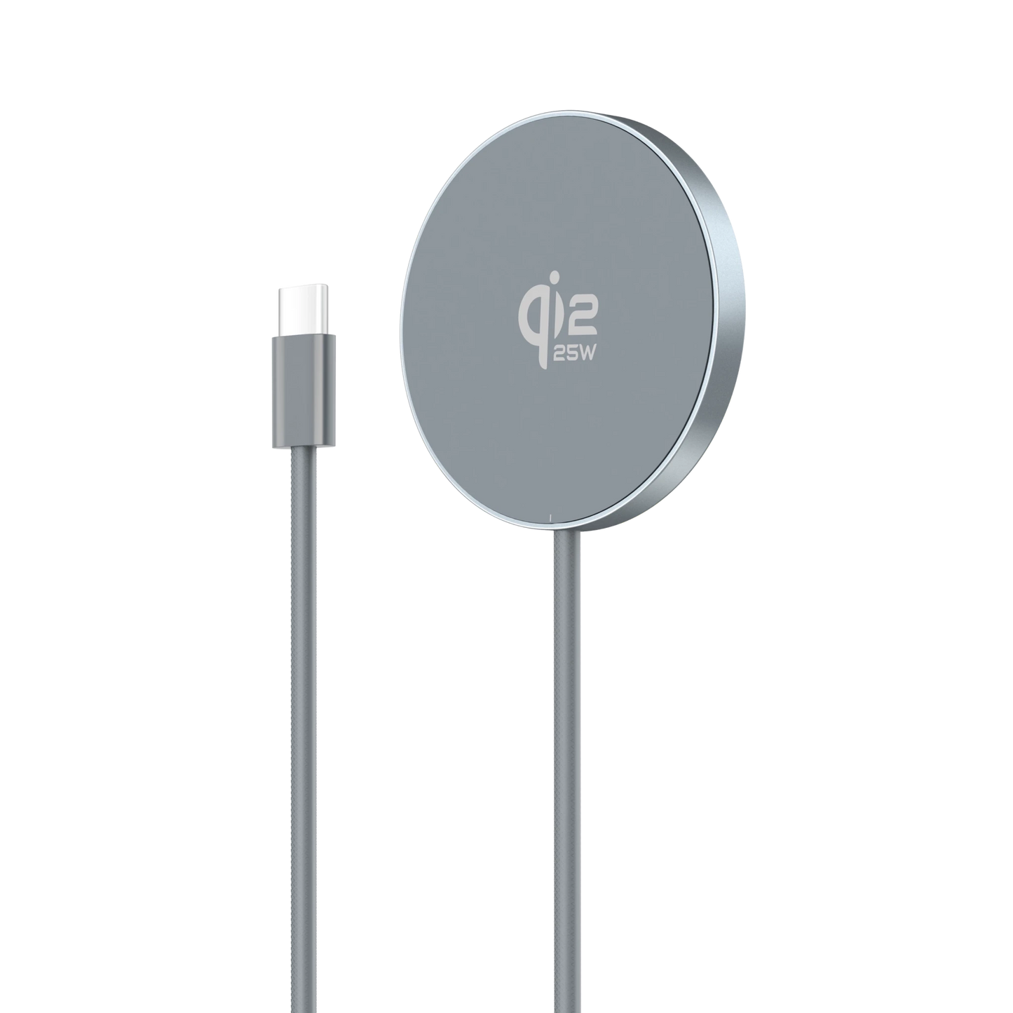 ELFESOUL 25W Magnetic Wireless Fast Charging Pad (2-Pack, 4ft Braided Cable) - ELFESOUL