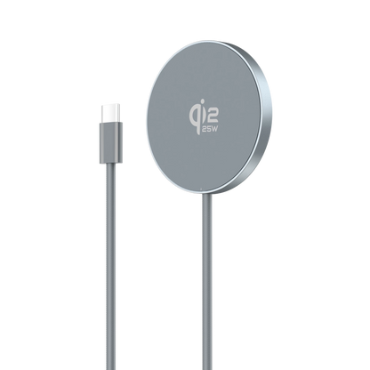 ELFESOUL 25W Magnetic Wireless Fast Charging Pad (2-Pack, 4ft Braided Cable) - ELFESOUL
