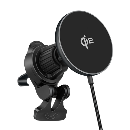 ELFESOUL 25W Qi2.2 Magnetic Wireless Car Charger Mount (360° Air Vent Stand) - ELFESOUL