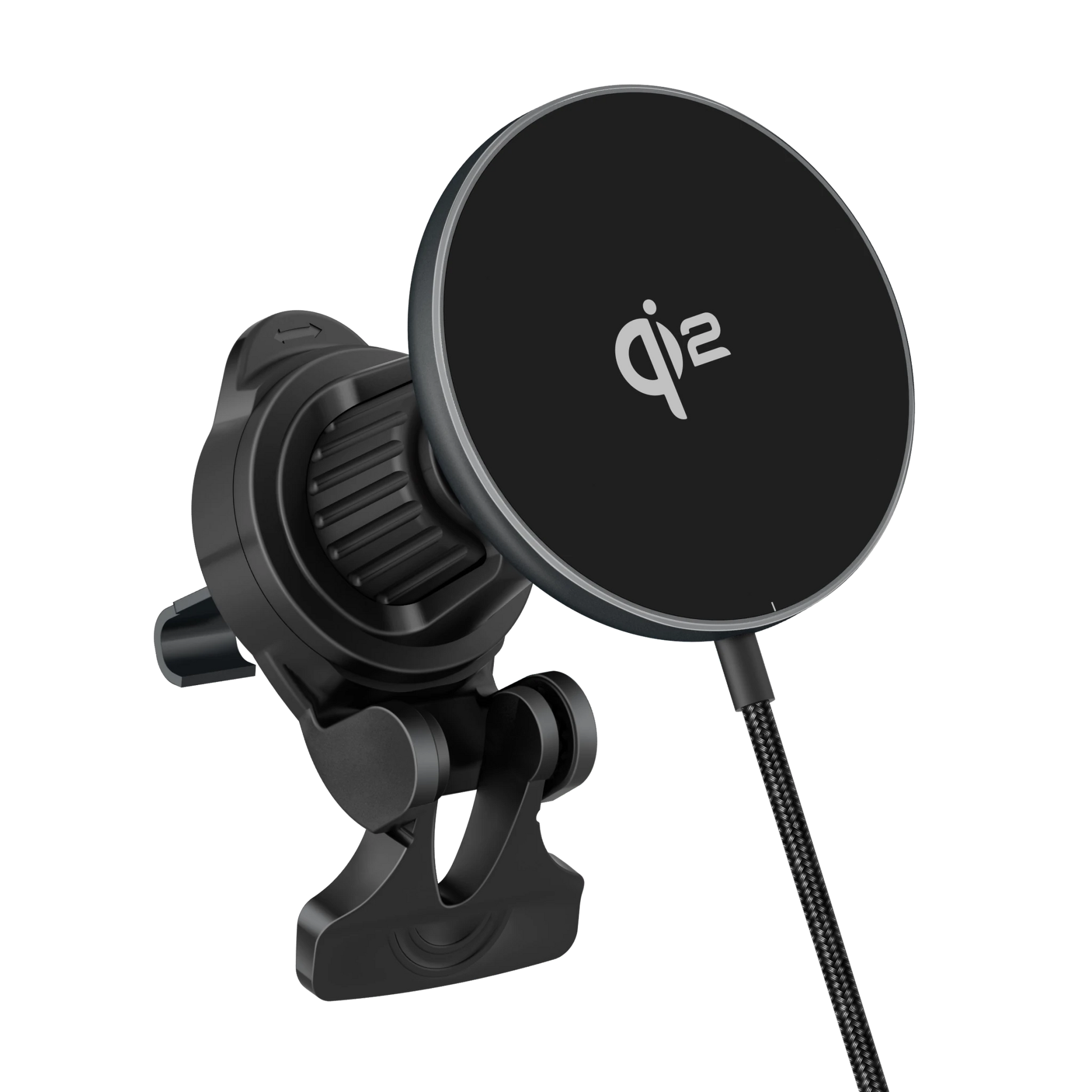 ELFESOUL 25W Qi2.2 Magnetic Wireless Car Charger Mount (360° Air Vent Stand) - ELFESOUL