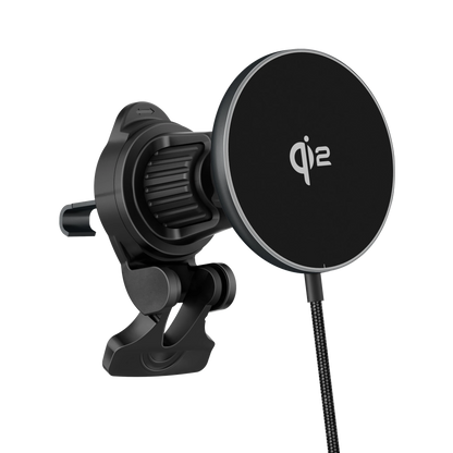 ELFESOUL 25W Qi2.2 Magnetic Wireless Car Charger Mount (360° Air Vent Stand) - ELFESOUL