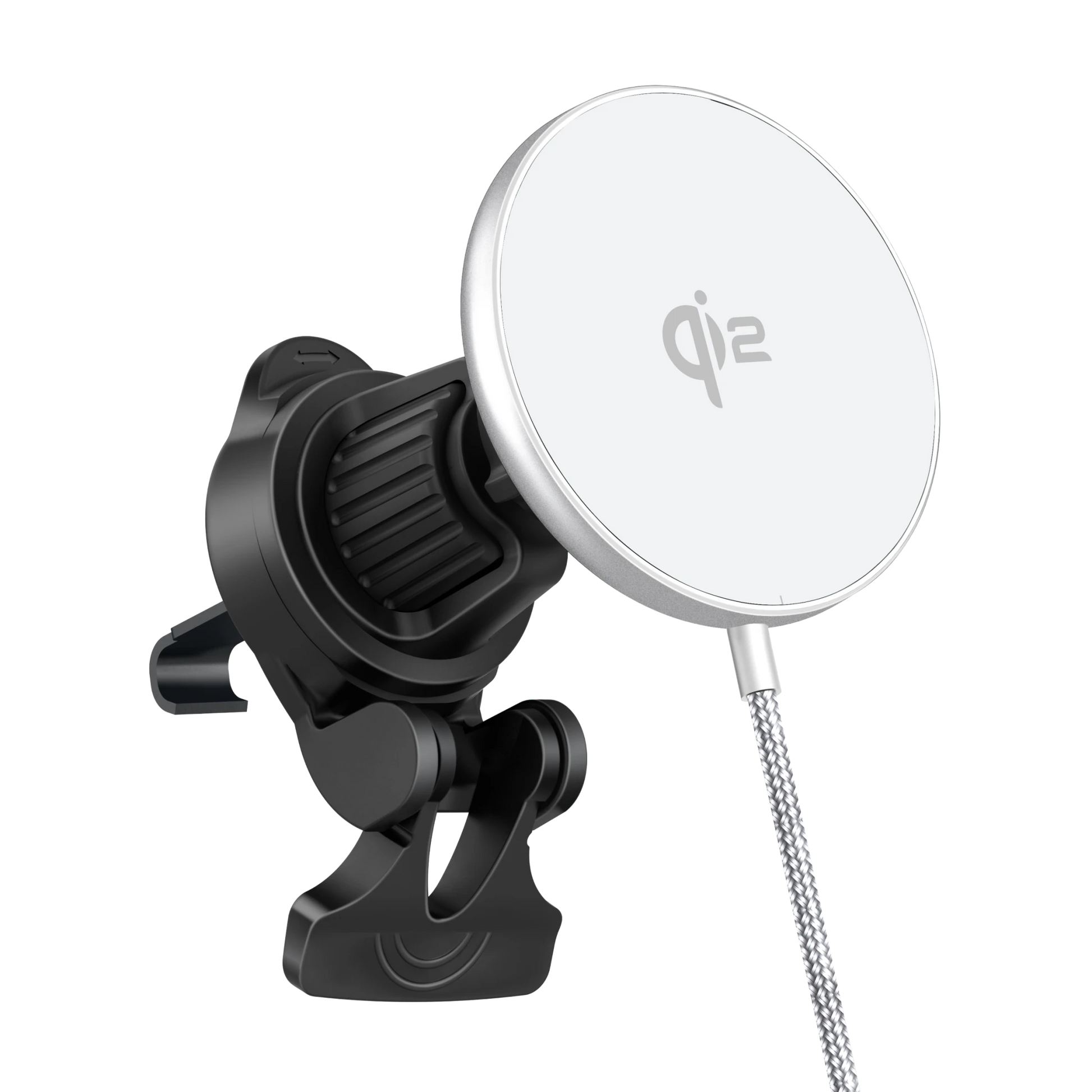 ELFESOUL 25W Qi2.2 Magnetic Wireless Car Charger Mount (360° Air Vent Stand) - ELFESOUL