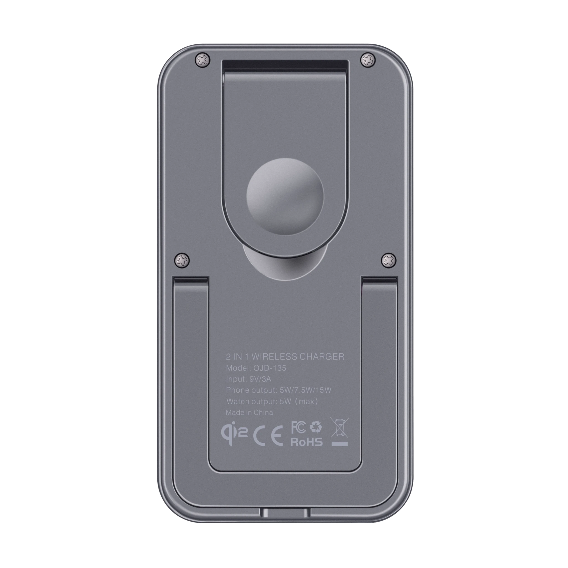 ELFESOUL Foldable 2-in-1 Magnetic Wireless Charger (Qi2 25W) - ELFESOUL