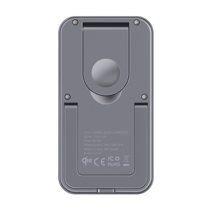 ELFESOUL Foldable 2-in-1 Magnetic Wireless Charger (Qi2 25W) - ELFESOUL