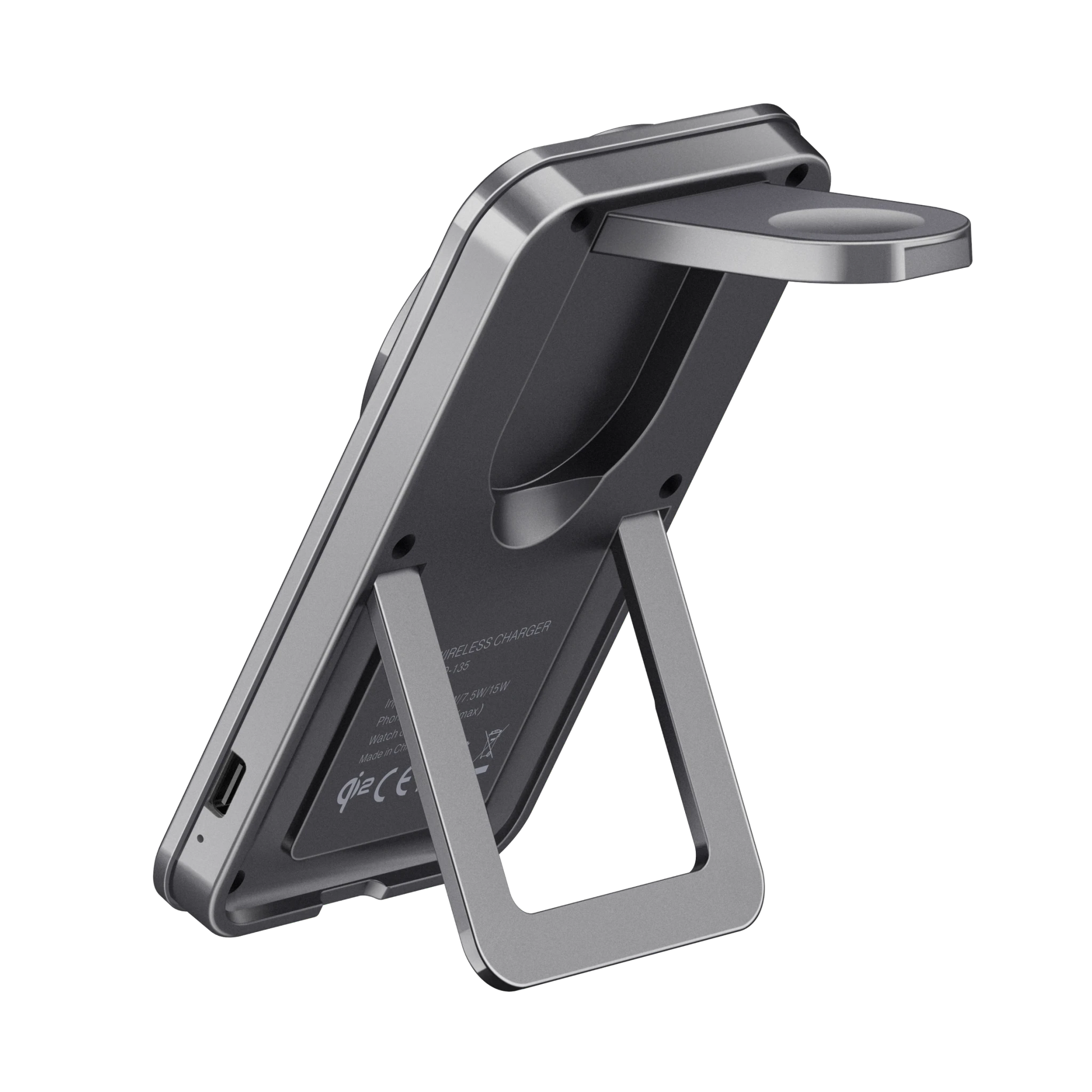 ELFESOUL Foldable 2-in-1 Magnetic Wireless Charger (Qi2 25W) - ELFESOUL