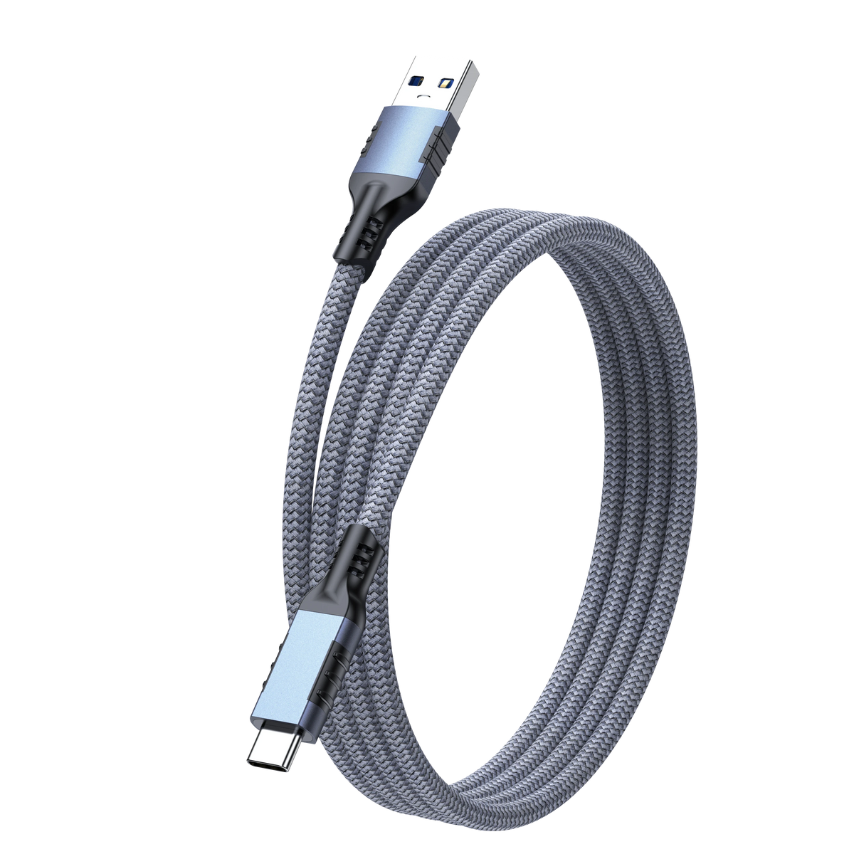 ELFESOUL USB 3.2 Gen 2 USB-A to USB-C Cable (10Gbps Data, 60W Fast Charging)