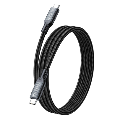 ELFESOUL USB5 USB-C to USB-C Cable (80Gbps Data, 240W Fast Charging, 16K Video)