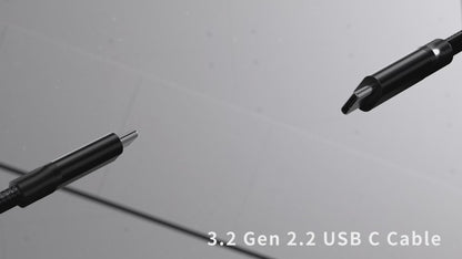 USB-C to USB-C Cable, USB 3.2 Cable, 4K@60Hz UHD, 20Gbps Data Transfer, 100W USB C  Charging Cable