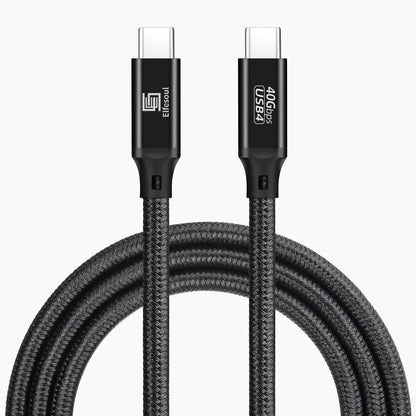 USB 4 Cable, 8K@60Hz UHD, 40 Gbps Data Transfer, 240W USB - C to USB - C Charging Cable (Thunderbolt 4 Compatible) - ELFESOUL