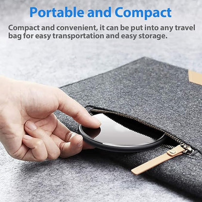 Wireless Charger for Samsung Galaxy S24/S24+/S24 Ultra/S23/S23+/S22/S22+/S21/S21+/S20/S20+/S10/S10+/S9/S8/S7/Note 20/Note 10, Wireless Charging Pad with 6.6ft 3.2 USB C - Cable, Black.(No AC Adapter) - ELFESOUL